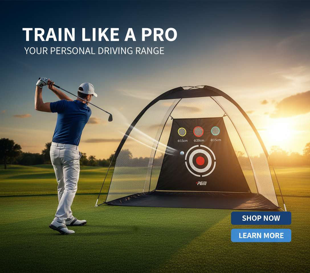 ProDrive Golf Net Hero Banner - Premium Edition
