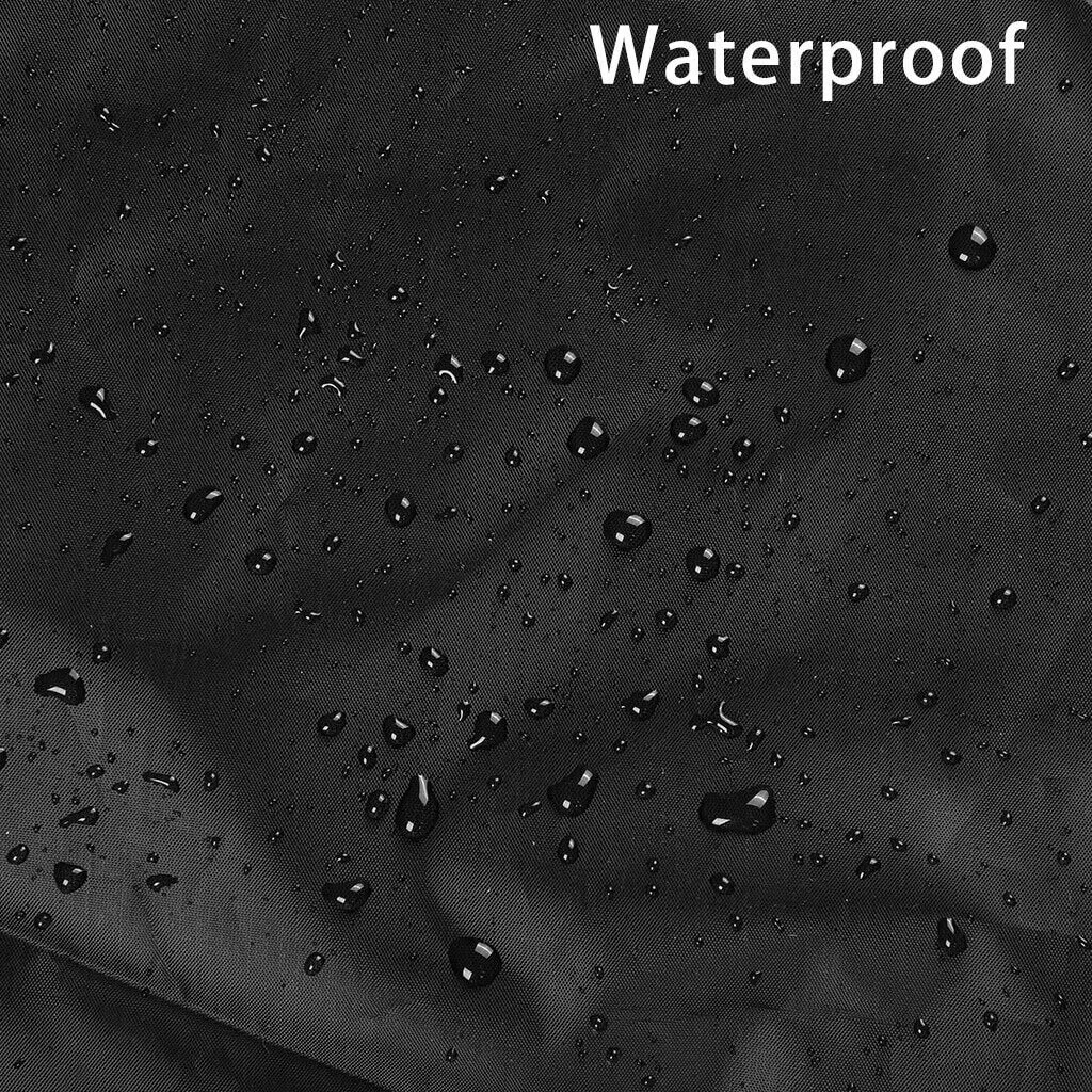 Waterproof 4 Passenger Golf Cart Cover with Zipper & Elastic Hem