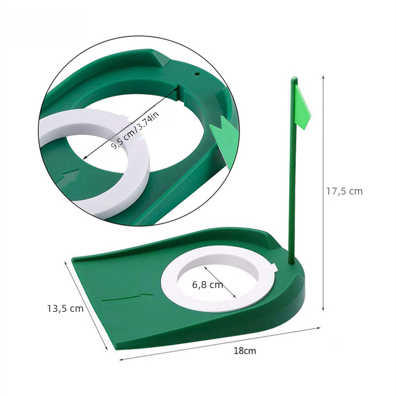 Portable Putting Cup Target with Flag, product image 3 of 8