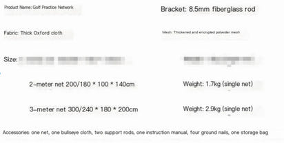ChipPro Golf Training Net