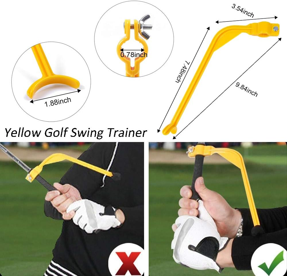 Adjustable arm band golf trainer wrist hinge mechanism detail
