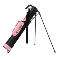Portable Golf Carry Bag with Shoulder Strap & Bottle Holder