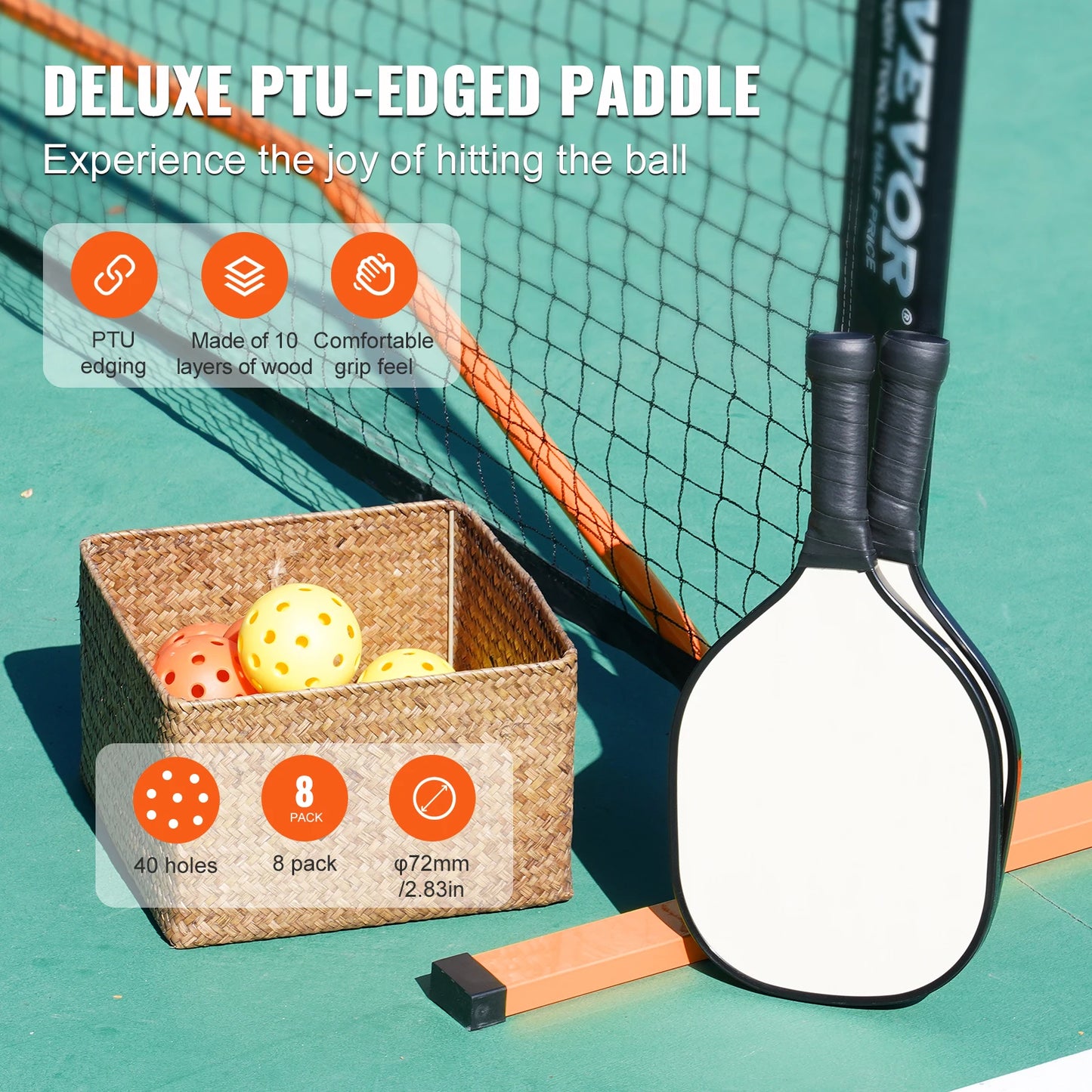 Portable pickleball net system assembly and frame details