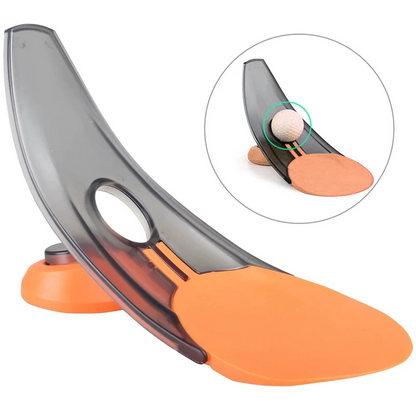 Pro putting practice wedge for short-game training
