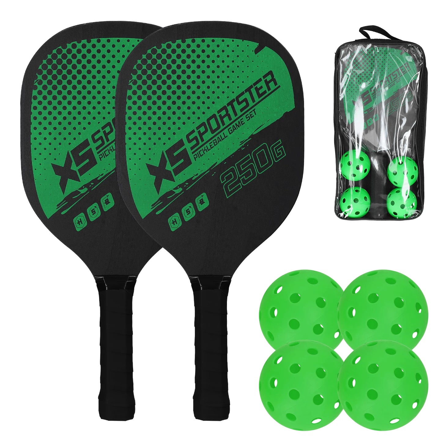 XS pickleball set all-in-one complete starter kit
