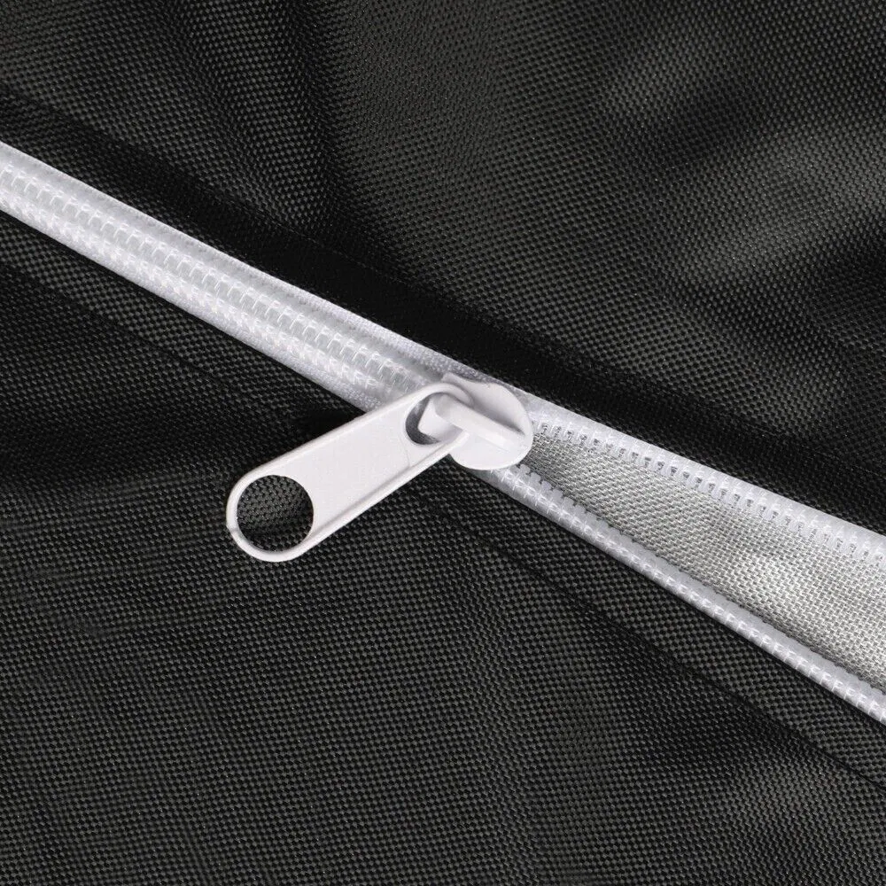 Waterproof 4 Passenger Golf Cart Cover with Zipper & Elastic Hem