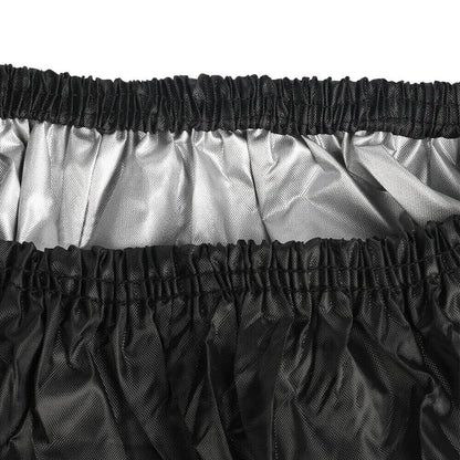 Waterproof 4 Passenger Golf Cart Cover with Zipper & Elastic Hem