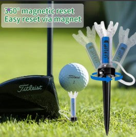 Infini-Tee magnetic plastic golf tees product features
