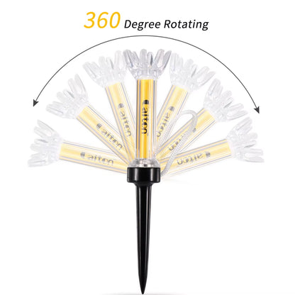 Infini-Tee 5Pcs Magnetic Plastic Golf Tee Set - 360Degree Bounce