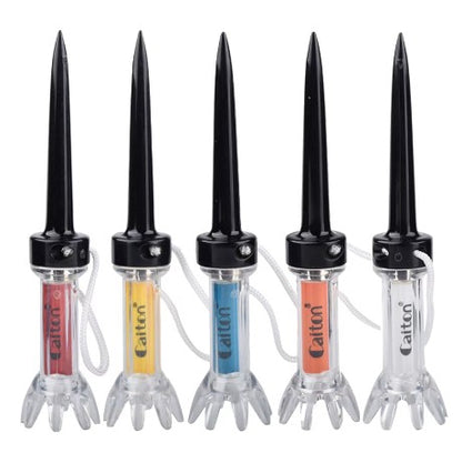 Infini-Tee magnetic golf tees lifestyle shot on golf course
