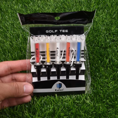 Infini-Tee 5-piece magnetic golf tee set complete package

